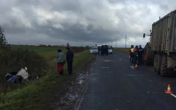 В аварии под Мглином погибли девочки двух и девяти лет