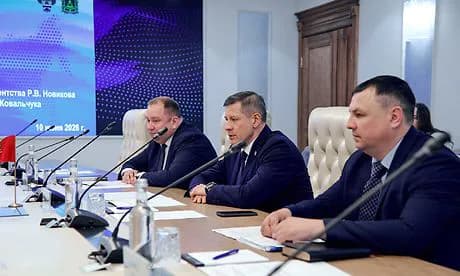 Ковальчук рассказал Новикову какие дороги приведут в порядок в Брянской области в 2026 году