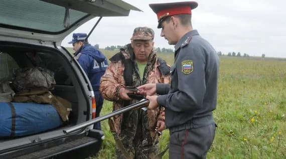 Брянская полиция охотилась на браконьеров
