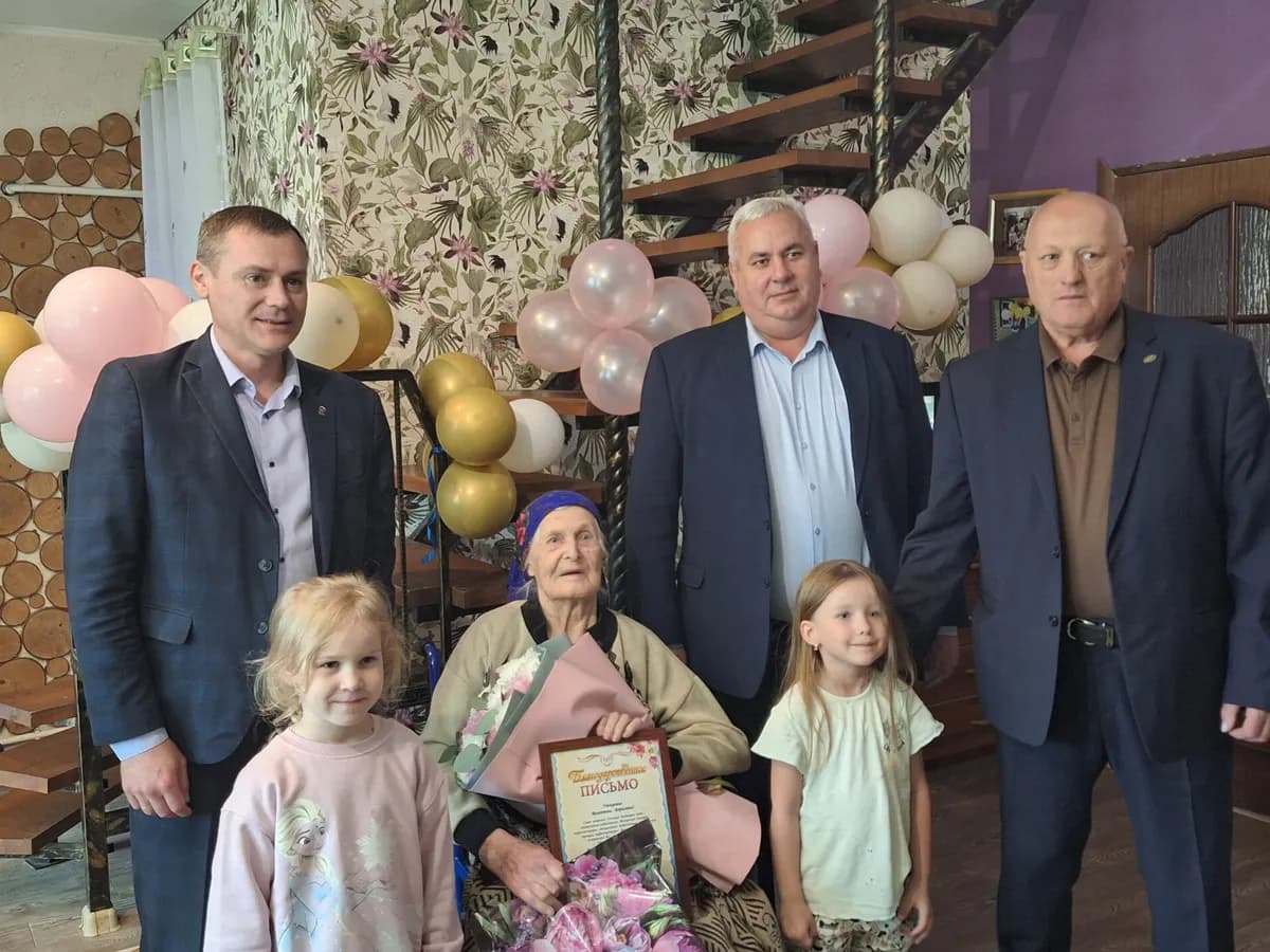 Жительнице Брянской области исполнилось 100 лет