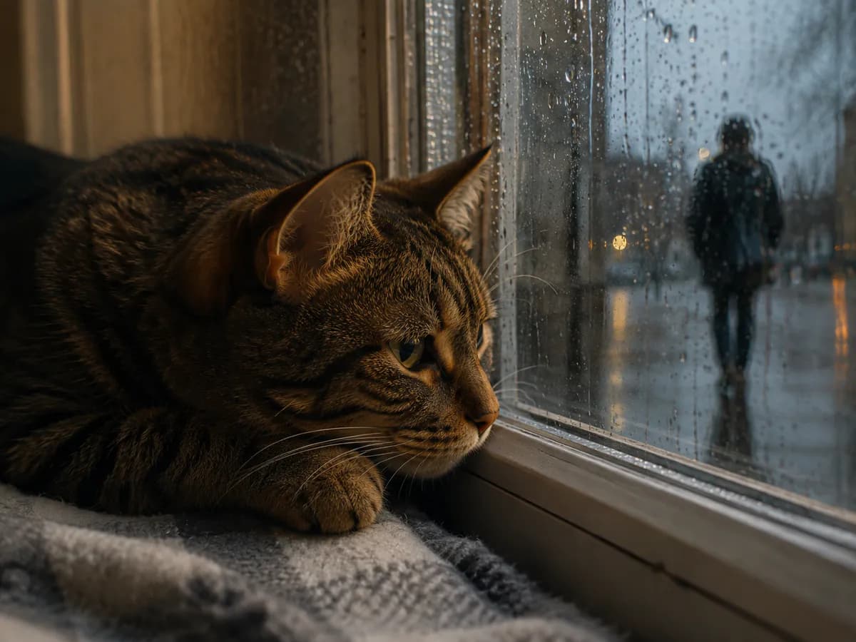 Что думает кошка, когда вы уходите - запомните раз и на всю жизнь