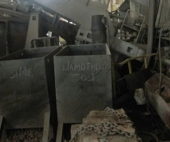 Появились фотографии с места взрыва на стальзаводе в Брянске